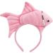 amangul Sweet Halloween Live Broadcast Hairband Women Students Photoshoot Hairband Stuffed Fish Shape Headbands Multiple Color(Pink) - Buy Online on GoSupps.com