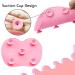 Makeup Brush Cleaning Mat Silicone Brush Cleaning Mat Makeup Brush Cleaning Pad with Suction Cups Small Makeup Brush Cleaning Tool for Makeup Brushes(Pink) - Buy Online on GoSupps.com