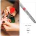 Nail Drill Bits Tungsten Steel Manicure Drill Bit Electric Pedicure Manicure Grinding Nail Art Tools for Manicure Pedicure Home Salon Red - Buy Online on GoSupps.com