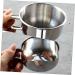 Buy Minkissy 2-Pack Stainless Steel Shaving Cups - Men's Razor Accessories for Perfect Shave | International Shipping Available - Buy Online on GoSupps.com