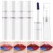 DAGEDA 4 Colors Lip Stain  Peel Off Lip Stain Tattoo Lip Tint  Lip Satin Peel off Long Lasting  Waterproof Liquid Lipstick with 5ML Empty Spray Bottle  Non-stick Cup Lip Stain Tint Lip Makeup