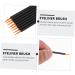 Gogogmee 100pcs Disposable Eyeliner Brush Cosmetic Brush Cosmetic Eye Wands Gel Liner Eyeliner Cosmetic Tools 9x6.5cm As Shown - Buy Online on GoSupps.com