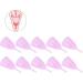 Menstrual Cup for Women - Silicone Reusable Hygiene Collector | 10pcs Pink Personal Care Tool - Eco-Friendly & Comfortable - Buy Online on GoSupps.com
