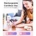 HEBECA Electric Nail Drill Cordless 12 in 1 - Professional Rechargeable Manicure Pedicure Kit for Natural Acrylic Gel Nails - Perfect for Home Use or Beginners - Buy Online on GoSupps.com