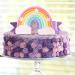 2 Pcs Rainbow Cake Toppers Soft Rainbow Pottery Cake Topper Soft Pottery Rainbow Cake Decorations for Birthday Parties Wedding Cake Decorations Supplies - Buy Online on GoSupps.com