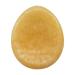 Natural Yellow Jade Water Drop Chakra Thumb Worry Stone Stress Relax Healing Reiki Crystal Pocket Palm Stones