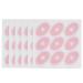 Foam Callus Cushion Soft Corn Cushion Air Permeability for Anti Wear Foot Patch for Feet(Oval pink)