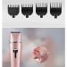 KouRy 5-in-1 Hair Clippers for Men | Cordless Rechargeable Beard Trimmer Body Groomer Ear & Nose Trimmer (Pink) - International Shipping Available - Buy Online on GoSupps.com