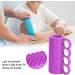 Hand Grip Strengthening Finger Wrist Exercise Purple High Elastic PU 44 in 123g Squeeze Ball for Stroke Hemiplegia Rehabilitation - Buy Online on GoSupps.com