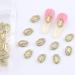 3D San Judas Nail Charm Set - 10pcs Shiny Zircon Buddha & Virgin Mary Rhinestone Charms for Acrylic Nails | Gold Jesus Christ Nail Jewels & Accessories - Buy Online on GoSupps.com