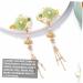 Beaupretty 2 Pairs tassel hair clip Flower Hair Clip hair barrettes for women Chinese Style Hair Clips Bridal Hair Clips decorative chopsticks womens accessories antique jade bride pearl - Buy Online on GoSupps.com