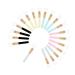 BEAUTOPE Silicone Applicator Brush Makeup Brush Beauty Tools (20 Pcs)
