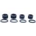 EXNAVI 4-Piston Hydraulic Brake Repair Parts Upgrade Kit - Ceramic Pistons for Shimano Calipers M640/M810/M820/M7120/M8020/M8120/M9120 - Buy Online on GoSupps.com