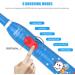 Kids Sonic Electric Toothbrush Rechargeable Smart Toothbrush for Children Toothbrush for Toddlers Age 3-12 with 30s Reminder 2 Mins Timer 6 Modes 6 Brush Heads Wall-Mounted Holder 8630 Blue+ 6 Heads+holder(package Might Vary) - Buy Online on GoSupps.com