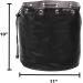 PUGED Large Dragon Leather Drawstring Dice Bag for RPG MTG Games - Black - Buy Online on GoSupps.com