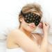 Dog Paw Pattern Sleep Mask - Adjustable Strap Eye Cover for Travel, Yoga, and Night Nap - Buy Online on GoSupps.com
