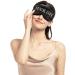 NMM Global 100% Mulberry Silk Sleep Mask | Adjustable Blackout Eye Cover for Men Women Adults | Fuck Off Design | Medium | Pack of 1 - Buy Online on GoSupps.com