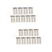 FOMIYES 18 sheets Transfer Women Shaping D Girls Temporary Water Proof Hairlike Stickers Tools Makeup