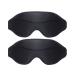 Sleep Mask for Side Sleeper 100% Blackout 3D Eye Mask for Sleeping 2 Pcs Concave Molded Night Sleep Mask Block Out Light Soft Comfort Eye Shade Cover for Travel Yoga Nap
