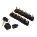 6 Pairs Black Non-Slip U-Shape Heel Tips - Size 8/9/10 mm - High Heel Repair Caps for Women's Shoes - Buy Online on GoSupps.com