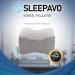 Sleepavo Knee Pillow for Side Sleepers - Sciatica, Leg, Lower Back, and Hip Pain Relief - Memory Foam Leg Pillow for Sleeping - Buy Online on GoSupps.com