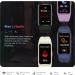 2023 Fitness Tracker with Heart Rate Monitor, Blood Pressure, Sleep Tracker, HRV, Blood Oxygen, Step & Calorie Counter - Smart Watch for Men and Women in Black - Buy Online on GoSupps.com