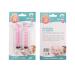 Nasal Irrigation for Baby - 2PCS Professional Nasal Syringe with Reusable Silicone Tip - Pink | Baby Nose Sucker for Nasal Hygiene - Buy Online on GoSupps.com