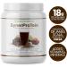 SYNERPROTEIN Chocolate Soya Protein Shake (448g) - High-Quality Vegan Protein Powder - Buy Online on GoSupps.com