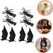 minkissy 12 Pairs Halloween Hair Clips Bat Hairclips Halloween Party Headdress Bat Wings Hair Clips Halloween Hair Accessories Bat Wings Hair Barrettes Bat Hair Clip Gothic Wig Iron Child - Buy Online on GoSupps.com