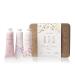 Thymes Hand Cream Trio - Kimono Rose Lavender Honey & Goldleaf Gardenia