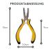 Hair2Heart Microring Extensions Pliers - Yellow Hair Extensions Attachment & Removal Tool - Buy Online on GoSupps.com