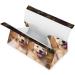 Tissue Box Cover Tissue Box Holder Golden Retriever Dogs Puppies Pets Print Tissue Holder Travel Tissue Packs Facial Paper Holder Decorative Holder - Buy Online on GoSupps.com