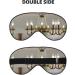 SSIMOO Ball Room Chandelier Sleep Mask - Adjustable Breathable & Fashionable Eye Mask for Comfortable Sleep | International Shipping - Buy Online on GoSupps.com