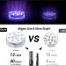 Underwater LED RGB Lights - Aled Light 13 LEDs Waterproof - 2 Pack with Remote Control for Pond Pool Vase & Fish Tank Decoration - Buy Online on GoSupps.com