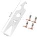 Nail Drill Handpiece Accessory Tools 2 Pairs Carbon Brush Wrench Set Nail Drill Handpiece Accessory Replacement Part - Buy Online on GoSupps.com