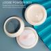 Powder Puff Loose Powder Containers Makeup Powder Container Refillable Loose Box Powder Puff Sifter Spoon Travel Daily Use ABS - Buy Online on GoSupps.com