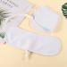 Buy 2 STK Castor Oil Collar & Massage Belt - Adjustable Cotton Neck Wrap for Pain Relief (White) | International Shipping Available - Buy Online on GoSupps.com