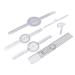 6PCS Medical Goniometer Set PVC Material Measure Recovery Progress Joint Goniometer for PT Home Use Students Compact & Convenient