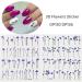 Hot DIY Manicure Nail Art Decoration Summer Blossom Flowers Leaves Nail Sticker 3D Decals Rose Branch Designs(DP-135) (DP) - Buy Online on GoSupps.com