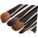 AUTSUPPL 5pcs Eyeshadow Brush Kit Cosmetic Tools Eyeshadow Brush with Case Liner Brush for Eyes Black - Buy Online on GoSupps.com
