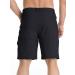 TACVASEN Men's Quick Dry Cargo Hiking Shorts Black, Size 36 - Buy Online on GoSupps.com