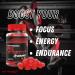 Buy Vegan Pre Workout Gummies - Strawberry Flavor - Boost Energy & Focus - 60 Count - High Performance Chewables - Buy Online on GoSupps.com