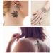 Konsait 65PCS Halloween Spider Face Tattoos - Temporary Spider Web Designs for Costume, Cosplay, Parties | Face, Shoulder, Arm, Back Stickers - Buy Online on GoSupps.com