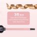 Curling Wand 9MM Thin Curling Iron | LCD Display | Tourmaline Ceramic Barrel | 30-Second Heat-Up | For All Hair Types | Tight Curls | Professional Curling Tongs - Buy Online on GoSupps.com