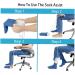 JiaMe Sock Aid Helper - Easy Stocking Slider Tool for Elderly & Pregnant Women | International Shipping Available - Buy Online on GoSupps.com