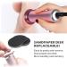 FATUXZ Electric Callus Remover with 60 Replacement Discs - Professional Pedicure Foot File for Dead, Cracked Hard Skin & Calluses - Electronic Shaver with Adjustable Speed - Buy Online on GoSupps.com