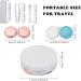 Travel Contact Lens Container Set with Mirror - 5-Piece Leak-Proof Storage for Home & Travel - Buy Online on GoSupps.com
