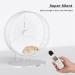 BUCATSTATE Hamster Wheel Silent 21cm Dual-Bearing Hamster Exercise Wheel Quiet Spinning for Syrian/Dwarf Hamster Gerbils Mice Degus Or Other Small Animals (White) 21cm white - Buy Online on GoSupps.com