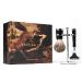Benjamin Barber Classic 3-piece shaving set Ebony - stylish durable and high quality razor set with metal handle