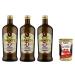 Italian Gourmet E.R. Dante conDisano Set of 3 spices based on vegetable oils and extra virgin olive oil (15%) + Italian Gourmet Polpa 400g